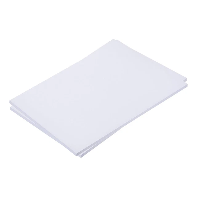Blanco ABS Plástico Hoja 7x4x0.2pulg para Edificio Modelo, DIY Artesanía, 2pzs