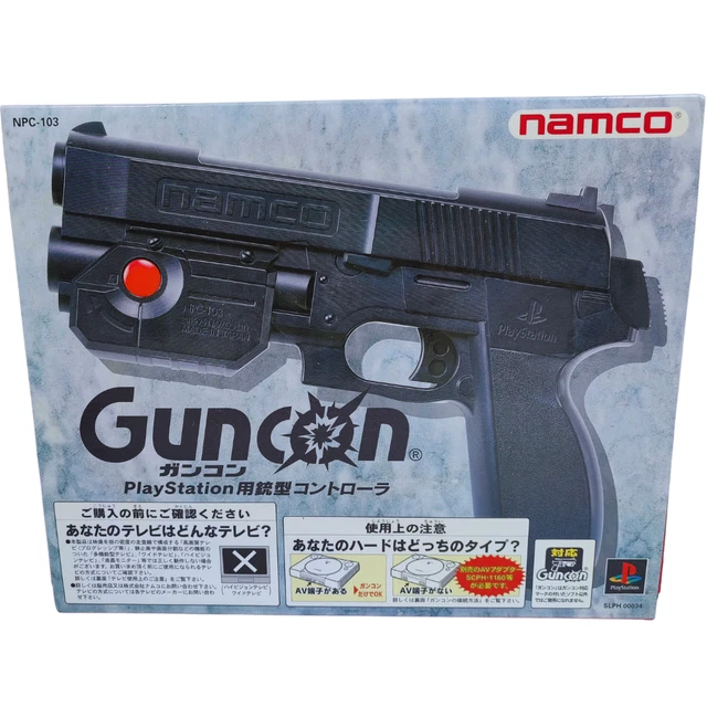 NAMCO GUNCON PS1 Light Gun Controller NPC-103 TIME CRISIS Works For CRT TV Only $123.28 - AU