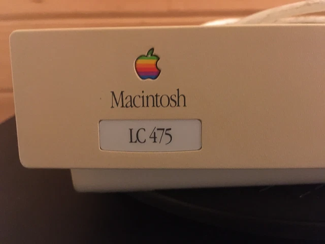1993 Apple LC 475 Desktop Computer
