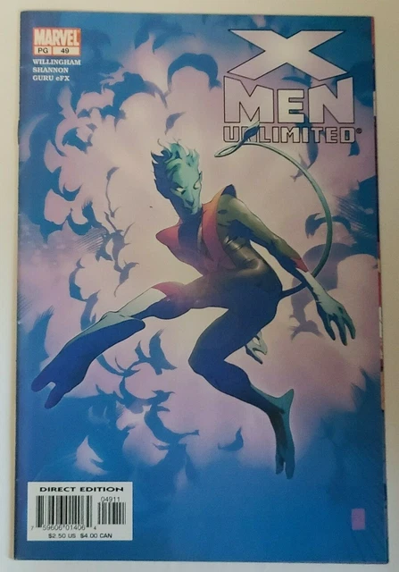 X-Men Unlimited #49 (Marvel 2003 Series) Nos 9.4+ Nm Grade, Willingham Story!!!!