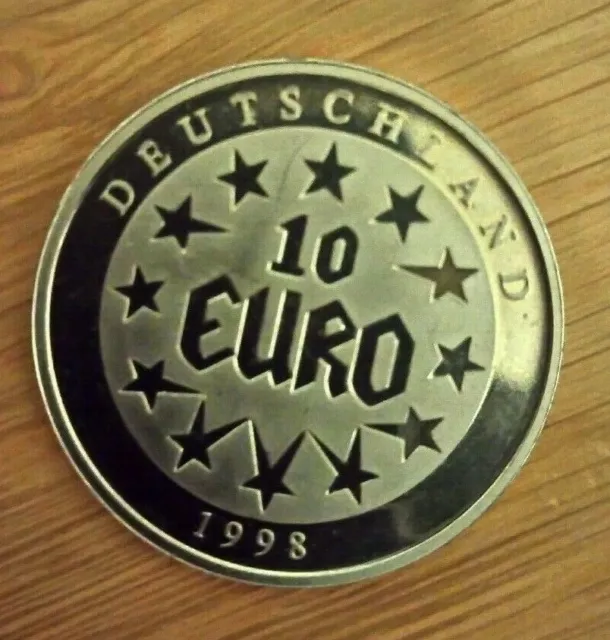 10 Euro Deutschland 1998 Europa Medaille