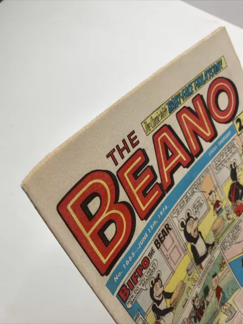 BEANO COMIC - JUNE 15th 1974 - GREAT 50th BIRTHDAY GIFT *INCLUDES GIFT BOX* 3