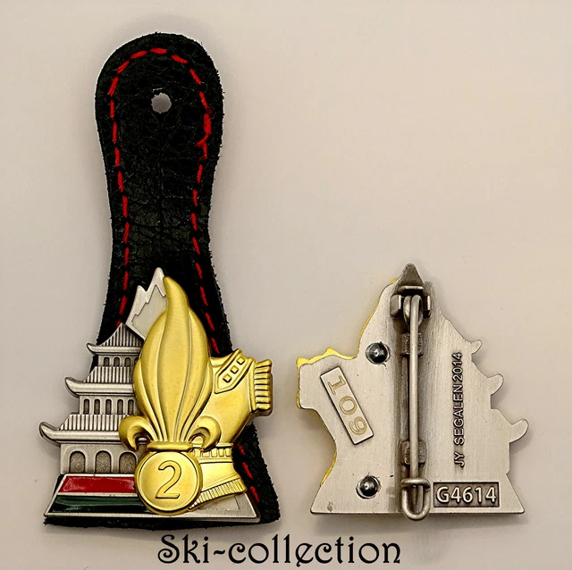 Insigne Légion Etrangère - 2° REG 2° Compagnie Génie - Arthus Bertrand ORIGINAL