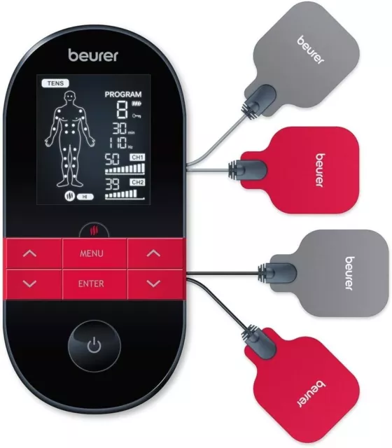 Beurer EM59 Digital TENS / EMS Device Machine with Heat Function