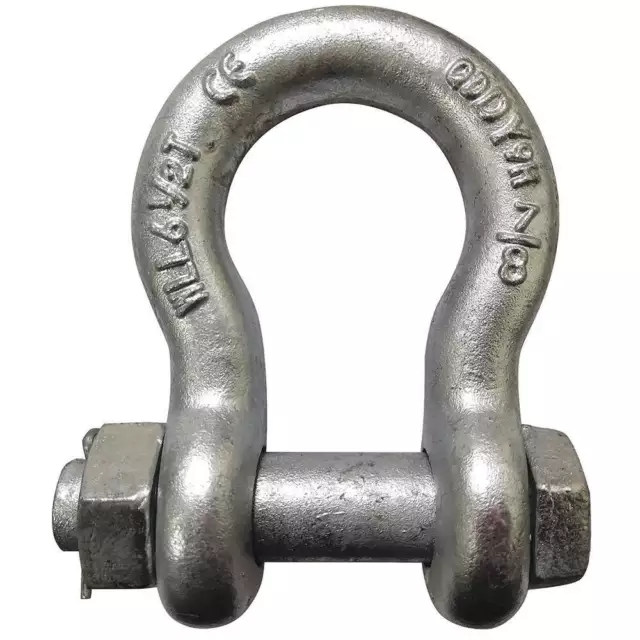 GRAINGER APPROVED 55AX93 Anchor Shackle,Bolt Type,7/16" Body Size