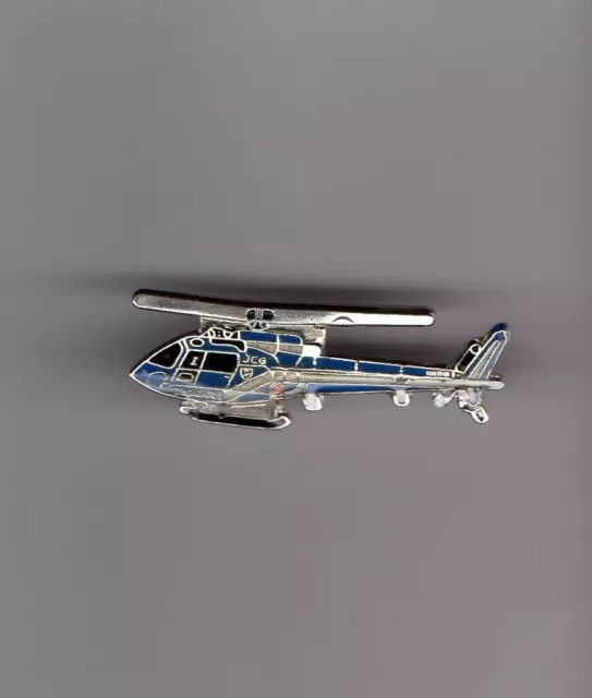 Pin's Police / hélicoptère de gendarmerie (époxy) longueur: 3,6 cm