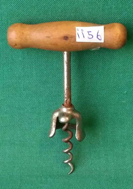 Cavatappi Tirebouchon Corkscrew Tire-Bouchon Vintage Legno E Ferro. Ii56