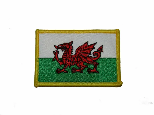 Wales Welsh Dragon Country Iron On Patch