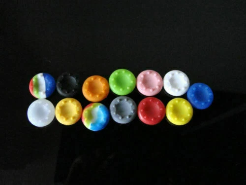 8Pcs Gel Analogue Thumb Grip Stick Caps For PS4/PS3 Xbox 360/Xbox One Controller