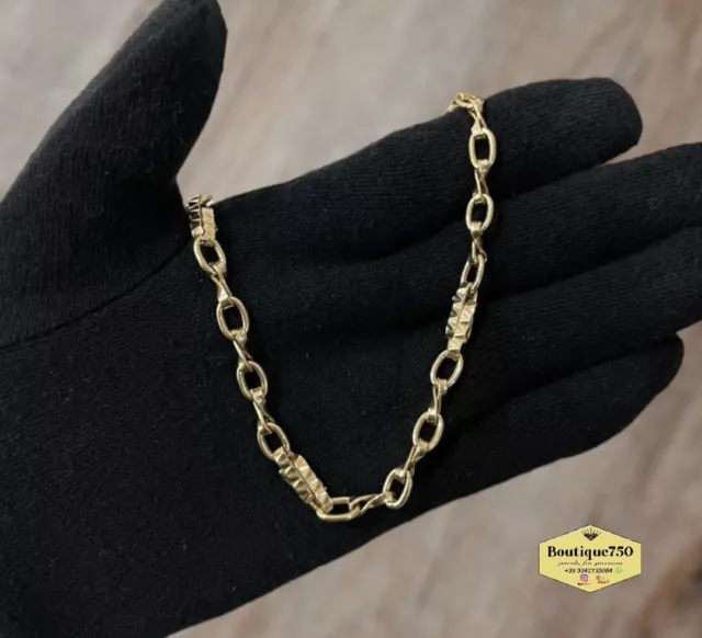 Collana Catena Rudy Oro 18kt 750%