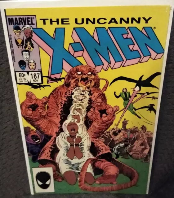 UNCANNY X-MEN #187 VF/NM 1984 Marvel Comics - Claremont/Romita Jr. art/cover