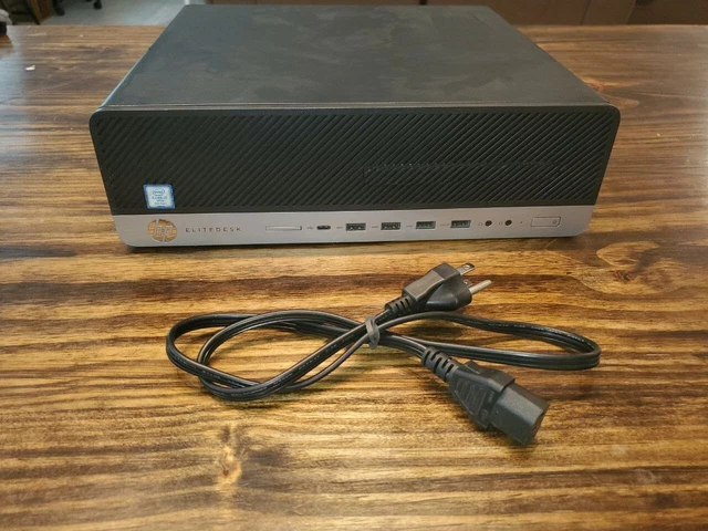 HP ELITEDESK 800 G5 SFF | INTEL I7-9700 3.0GHZ | 512GB | 32GB RAM | Win 10 | GPU