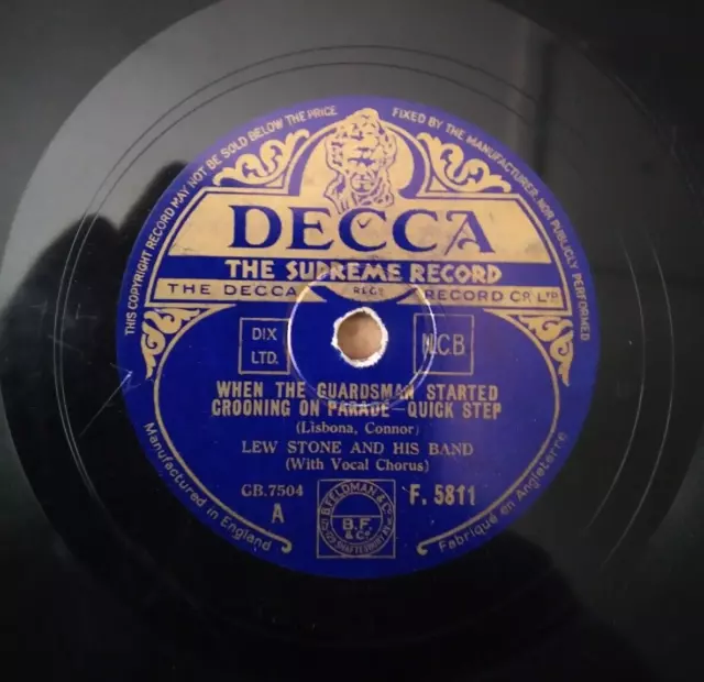 78rpm jazz swing - pick any 3 from 250 - foxtrot hot dance gramophone record HMV 3