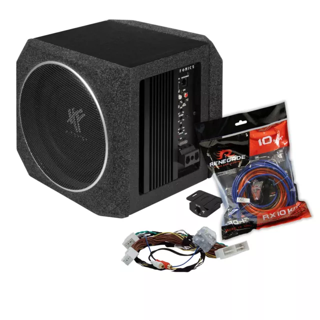 HIFONICS Kofferraum Subwoofer/Bass Set passend für KIA Niro 2 (SG) ab 2022