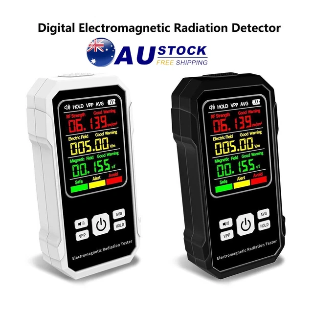 Frequency Tester Electromagnetic Radiation Tester EMF Meter Digital Display AUS