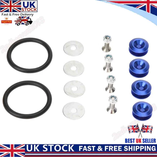Release Fasteners For Front Bumpers Rear Bumpers Reinforcement Ring for JDM UK