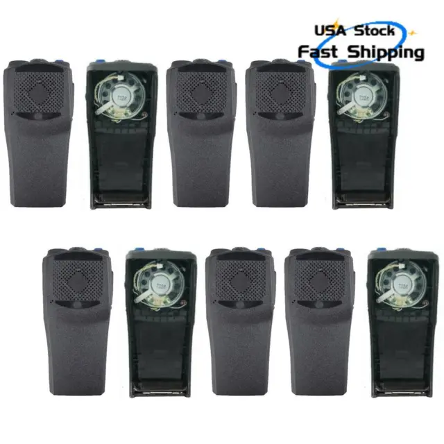 10PCS Front Housing Case Cover With Speaker Replacement for EP450 EP 450 Radio