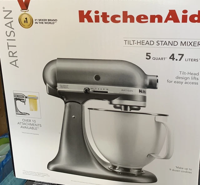 KITCHENAID ARTISAN SERIES TiltHead Stand Mixer with 5 Quart White