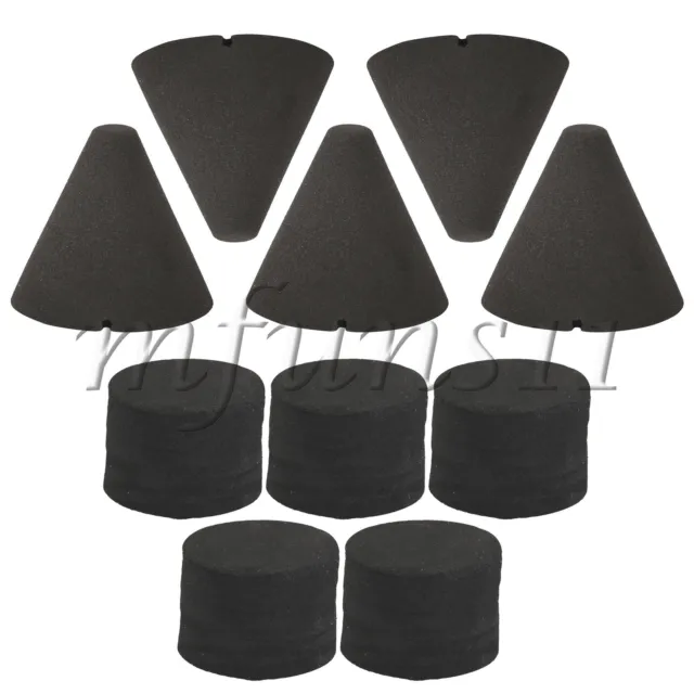 5 Pieces 1.38x1.46inch Piezo Trigger Foam Cone for Electronic Drum  Instrument
