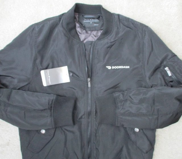 Fossa Apparel Womens M Water Wind Resistant Door Dash Wingover Bomber Jacket New
