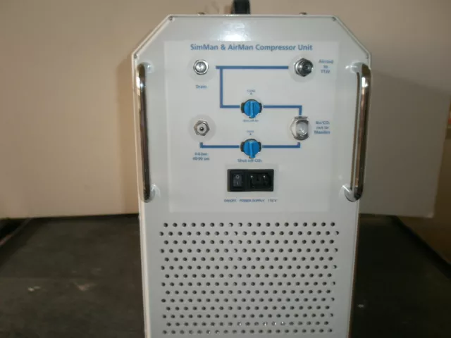Simman And Airman Dds-100 Air Compressor Unit - Excellent Condition