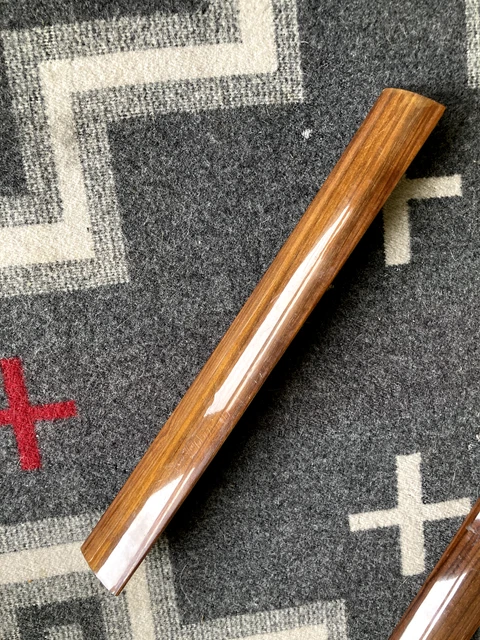 Original Mercedes W123 Center Dash Wood Trim Moulding Zebrano 240D 300TD 300CD