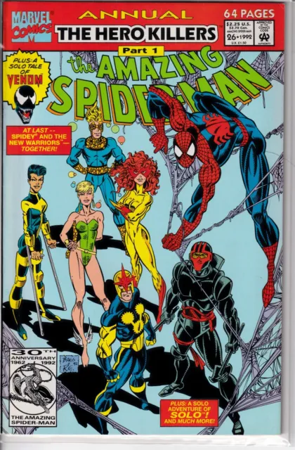 The Amazing Spider-Man Annual Part 1 #26 The Hero Killers 1992