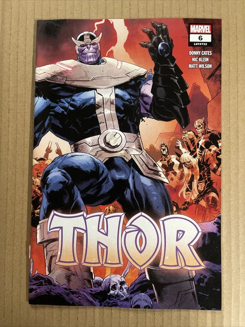 Thor #6 2Nd Print Wraparound Variant Marvel Comics (2020) Thanos