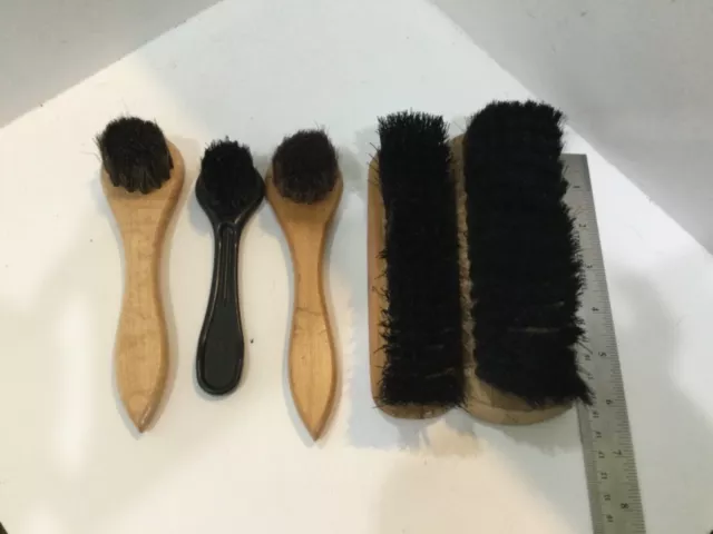 Assorted Lot of Shoe Brushes and Polish Applicators F16