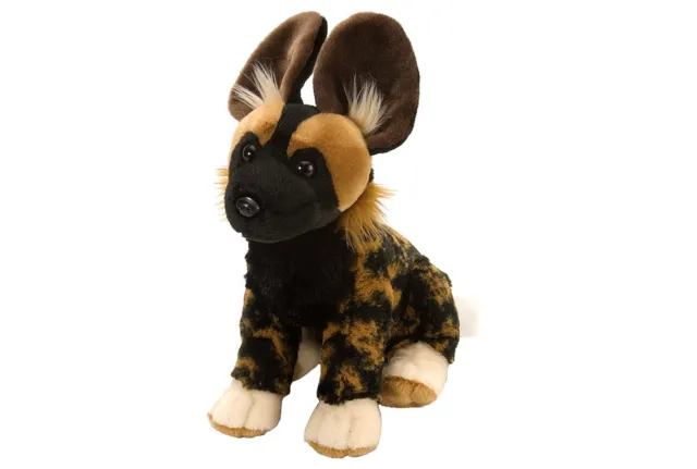 New Wild Republic Cuddlekins Plush 12" African Wild Dog Cuddly Soft Toy Teddy