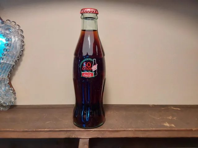 Coca Cola  Bottle 50 Anos