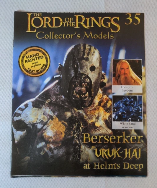 Lotr Frameborder EAGLEMOSS LOTR LORD of the Rings Collector's Models Magazine Only Issue ...