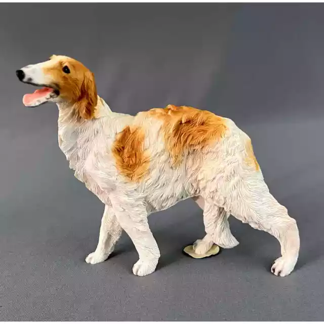 Castagna Italy Borzoi Russian Wolfhound Dog Figurine 5.25 in Original Sticker