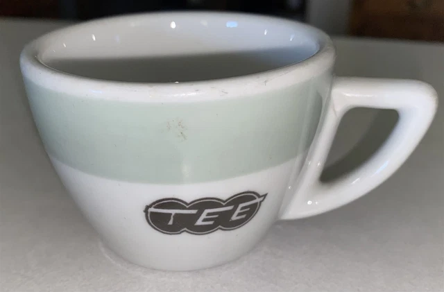 Trans Europe Express Railway Railroad dining car demitasse coffee cup