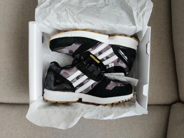 Adidas Damenschuh ZX 8000 BAPE x UNDFTD 'Black Camo'  EUR36 / US4 - neu!