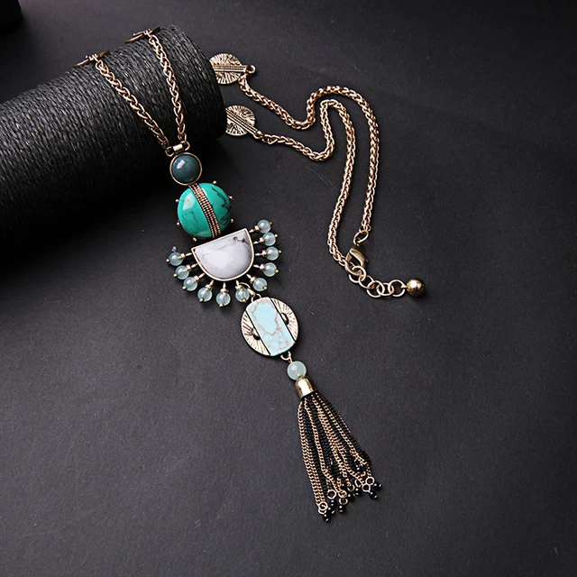 Collier Sautoir Long Perles Blanc Trois Rangs Rétro Argenté - Style Art Déco, Mariage, Neuf