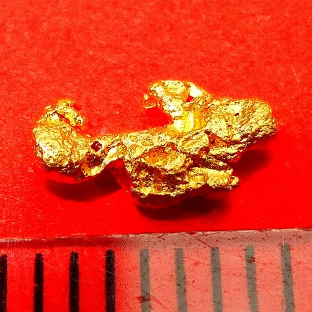 XXL GOLDNUGGET 6,9 mm Goldnuggets Nugget Barren Gold Nuggets Münze Geschenk