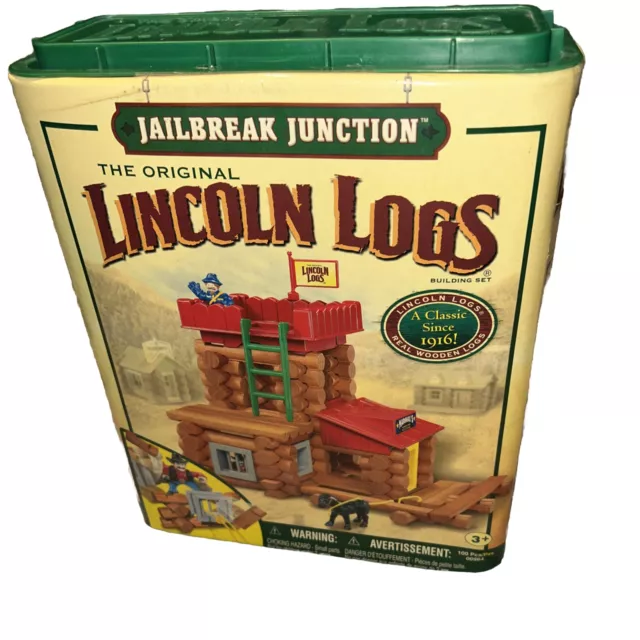 Hasbro Original Lincoln Logs Jailbreak Junction 2003 No Missing Pieces