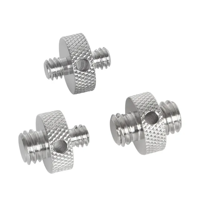 1/4 Inch Male to 3/8 Inch Male Tripod Screw Adapter 1/4 to 1/4 Tripod Adapter