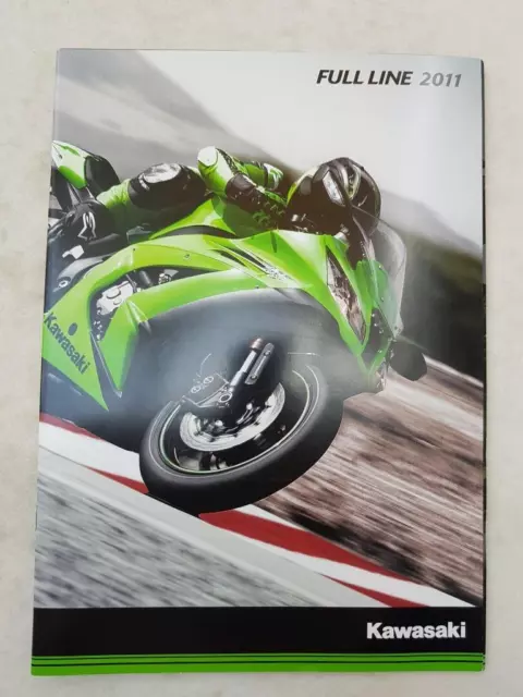 KAWASAKI FULL LINE Motorcycle Sales Brochure 2011 #E99941-2669 SUPERSPORT ++