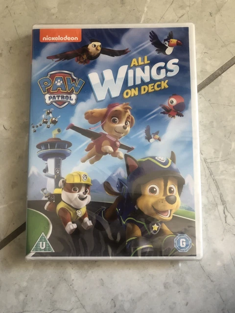 PAW PATROL ALL Wings On Deck DVD New & Sealed £8.10 - PicClick UK