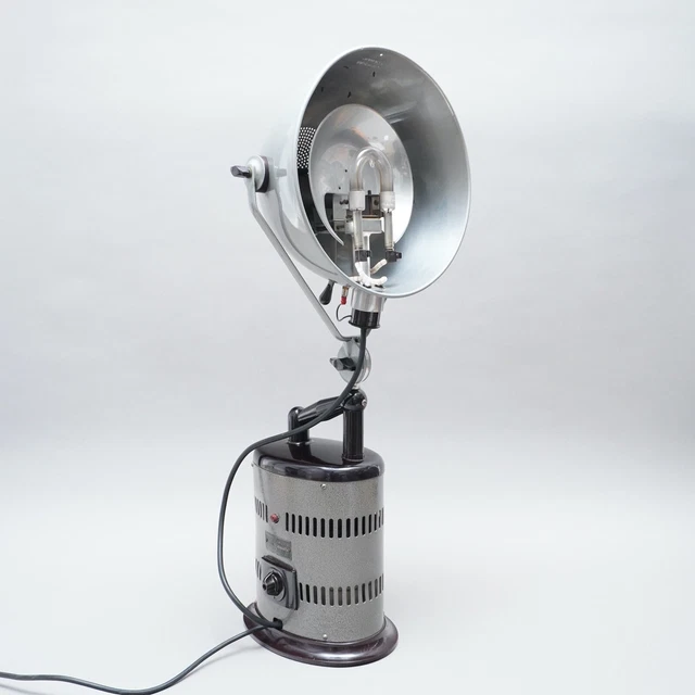 Original Hanau Quarzlampe Höhensonne SR300M Baquelita Y Grisáceo Laca 1.GEO