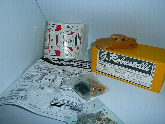 Cadre Photo Voiture Porsche 911 Safari - Échelle 1/43, Super Déco En Bois !
