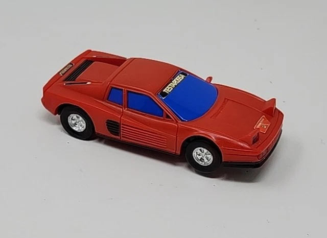 FERRARI SLOT CAR TESTAROSSA F-40 RED Vintage Untested.