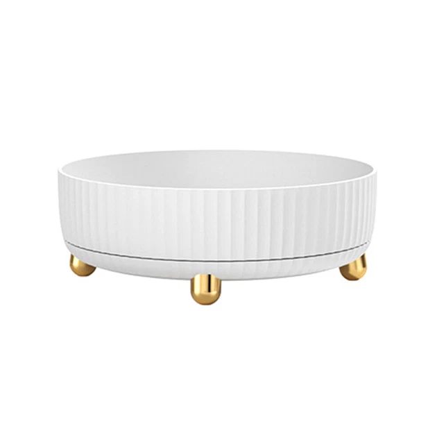 Lazy Susan Turntable Cupboard Organiser Rotatable Spice Rack Kitchen Storage .