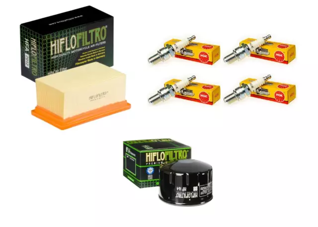 Kit Tagliando Filtro Aria Filtro Olio Candele Bmw R 1200 Gs/R/Rt Twinspark 04 09