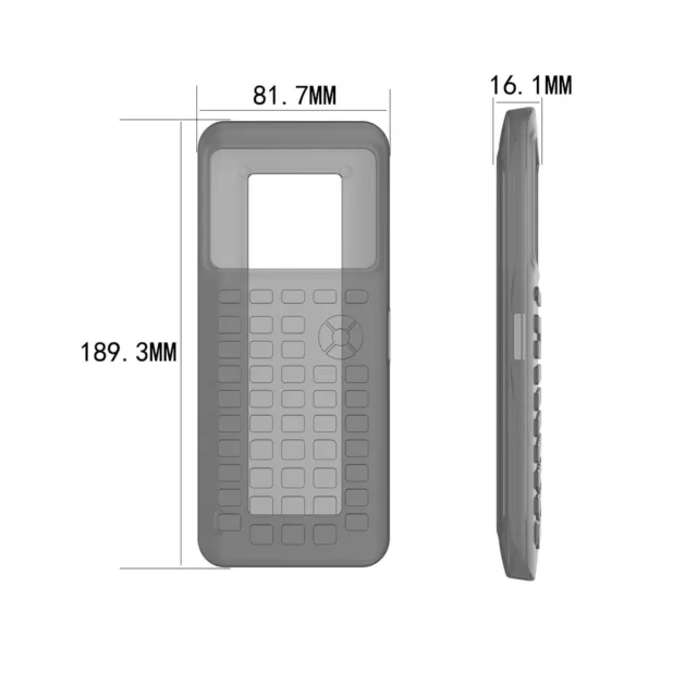 For Texas Instruments TI-84 Plus CE Graphing Calculator Silicone Case Cover Skin