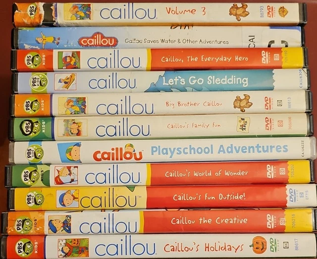 Caillou DVD 11枚セット PBS KIDS PBS KIDS CAILLOU: CAILLOU LEARNS TO SHARE DVD AUTHENTIC 7