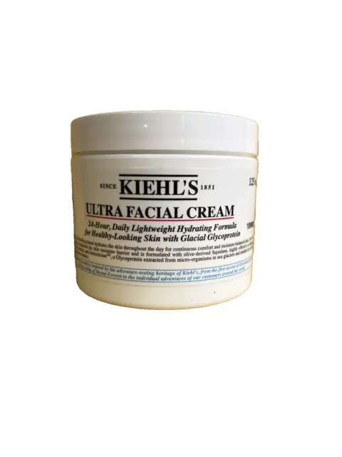 Kiehl's Ultra Facial Cream 4.2 oz / 125 ml Hydrating Moisturizer New in jar