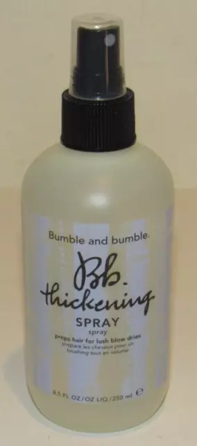 Bumble And Bumble Bb Thickening Spray 8.5 Oz 250 mL Full Size For Lush Blow Dry